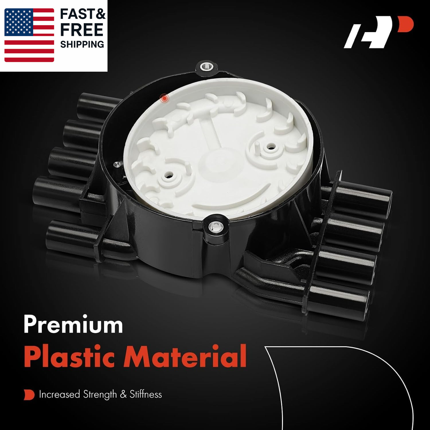 Ignition Distributor Cap Compatible with GMC, Chevy & Cadillac Vehicles – V8 5