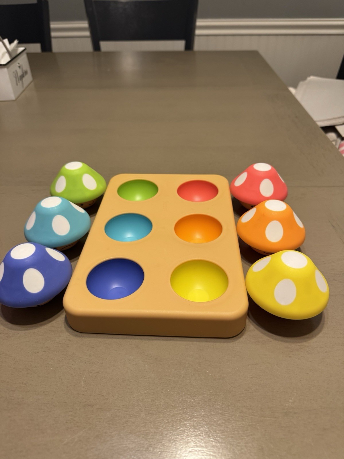 Sassy Mischievous Matching Mushrooms, Sorting Board, Social Emotional…