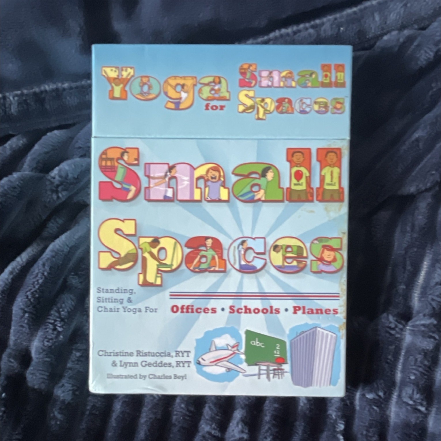 Addriya Yoga for Small Spaces Educational Card Set Kids Multicolor Ages 3 & Up
