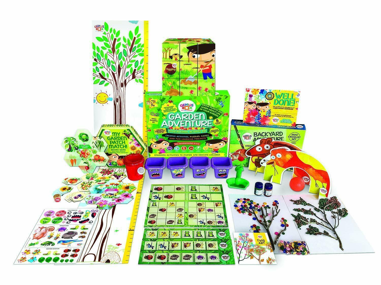 Genius Box Garden Adventure STEM Toy for 5+YRS Age DIY Educational Activity Kit