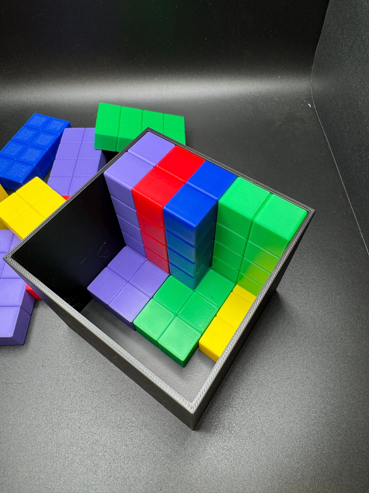 Conway Bin Packing Puzzle – Unique Brain Teaser, 18 Brick Challenge, Fun &