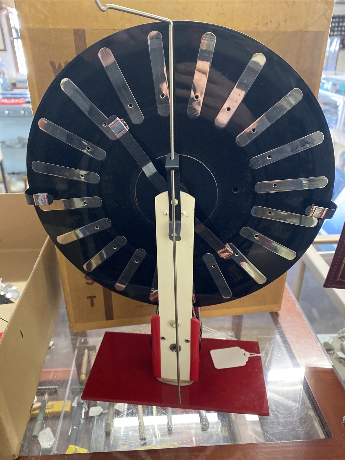 wimshurst machine Electric Lightning Rod Discharge Toy Experiment