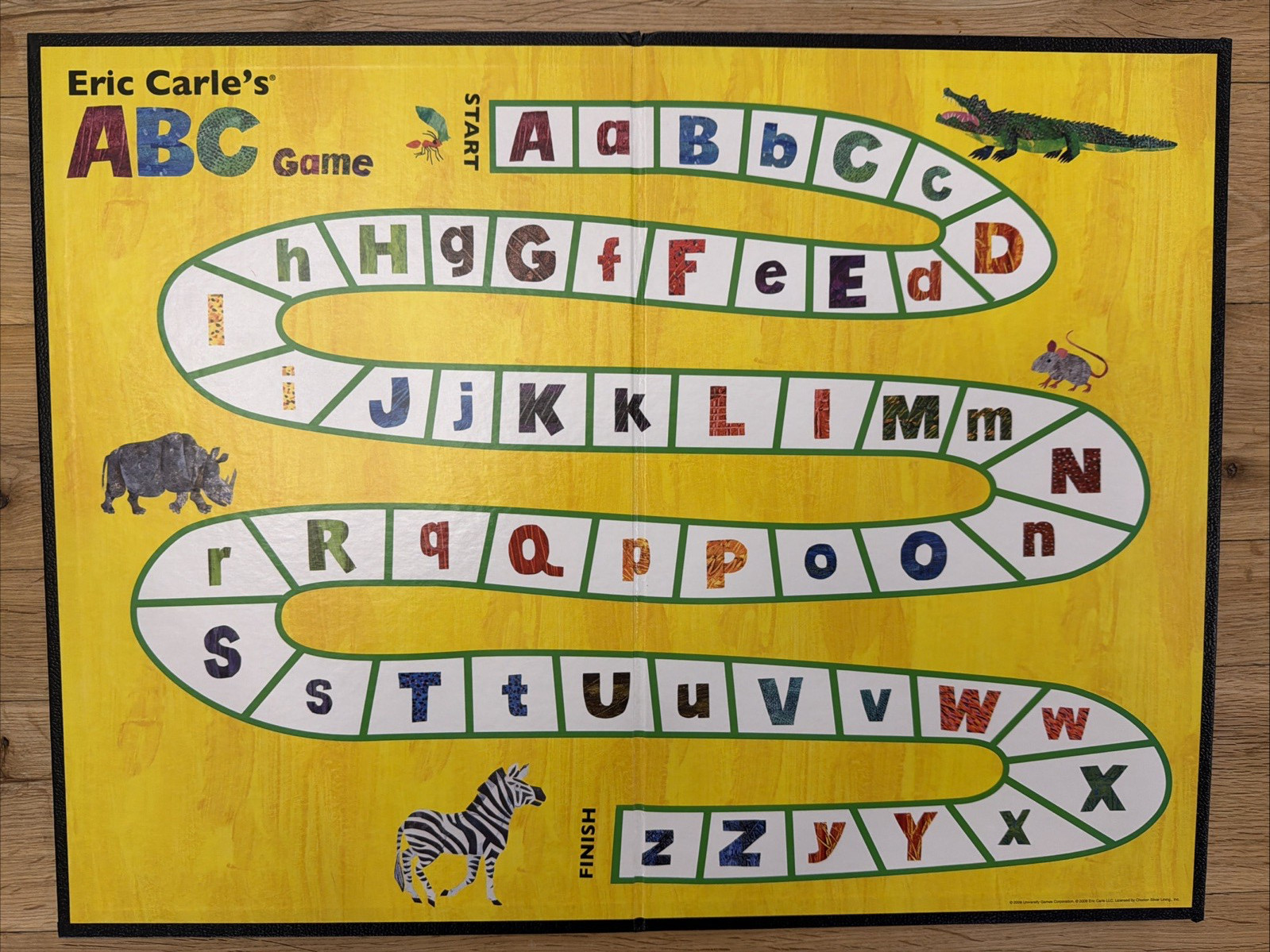 Eric Carl ABC Preschool Educational Alphabet Recognition Learning Game