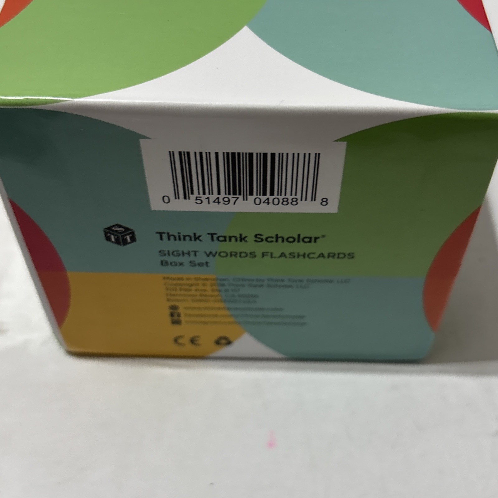 Think Tank Scholar Sight Words Flashcards Box Set Grades PreK-3 Complete 5 Pack