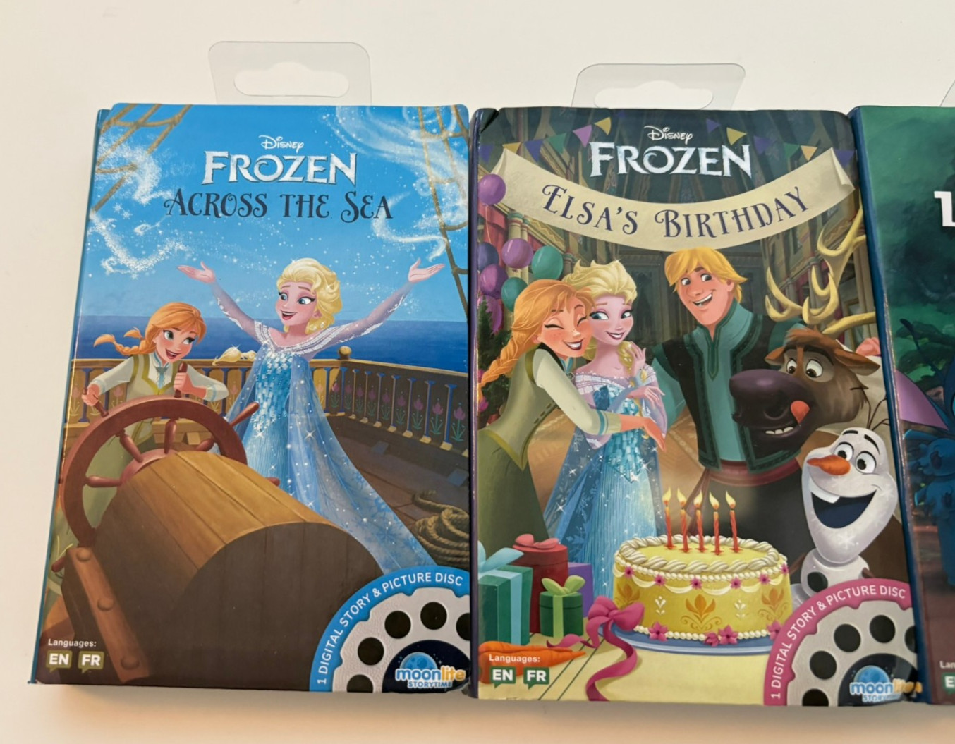 Moonlite Story Reel – Disney Projector Set of 4 Frozen, Lilo & Stitch & Other