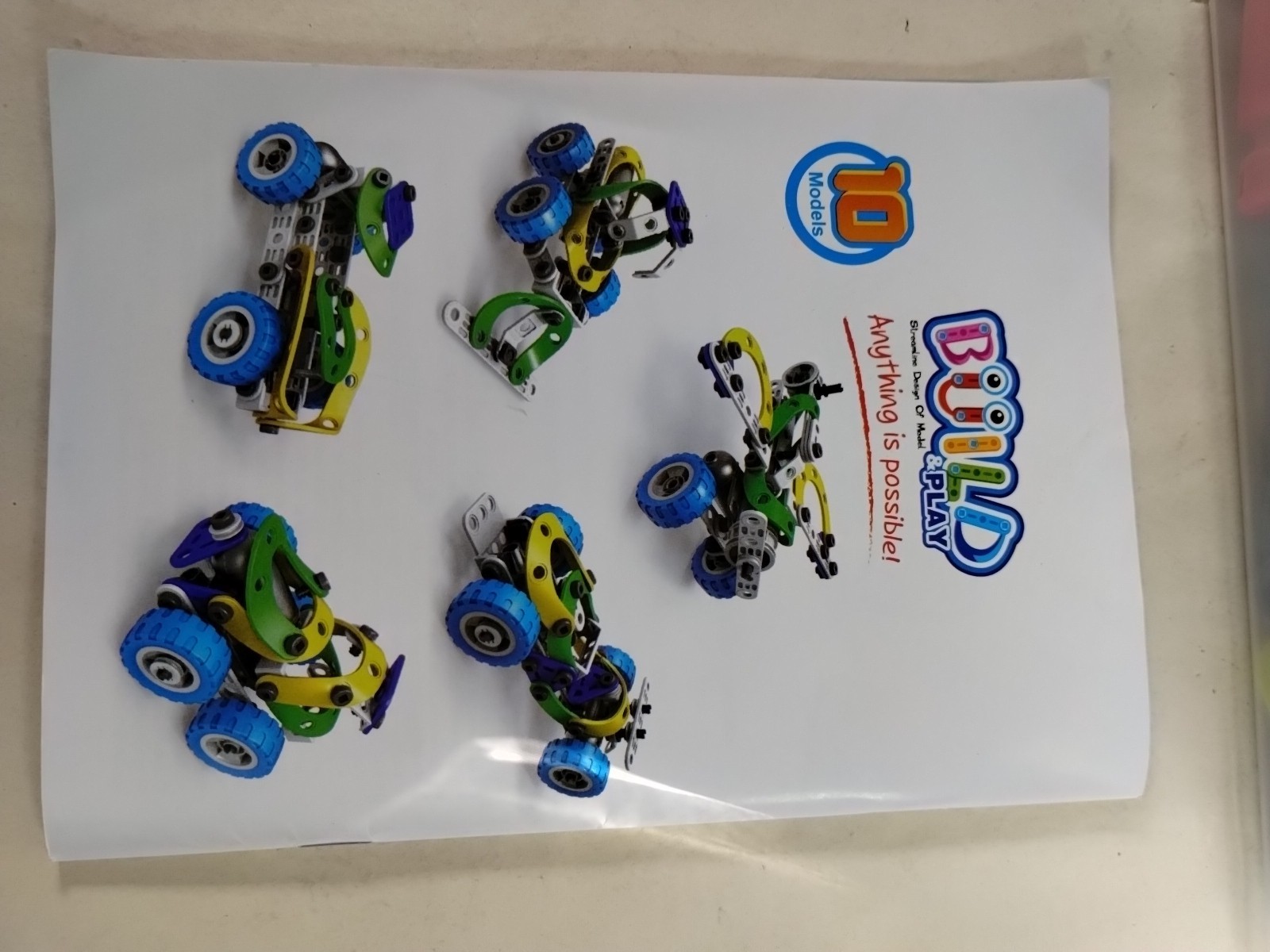 10 in 1 Electric Stem Toys for 5 + Boys & Girls Complete Toy Building Block Set
