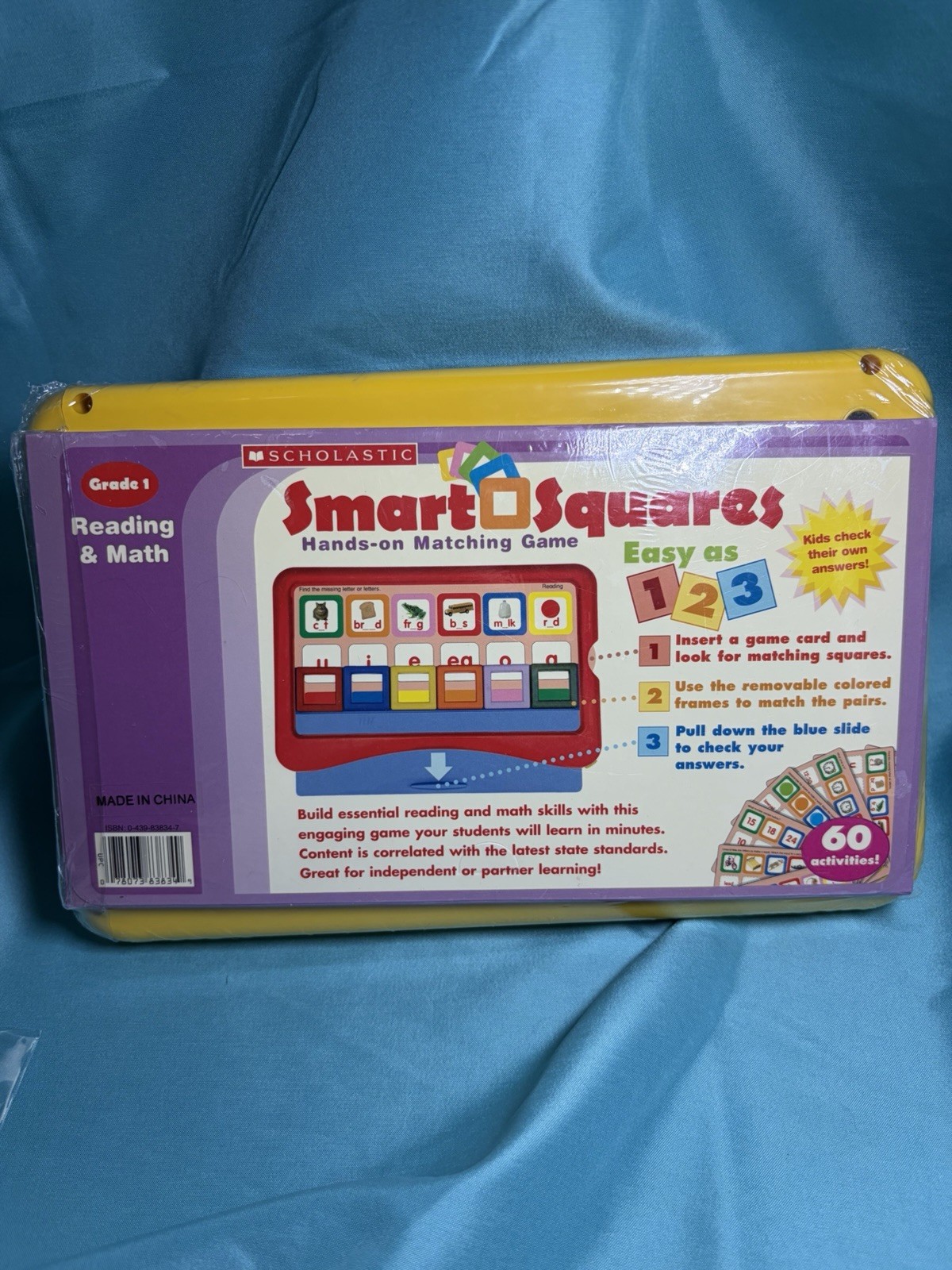 Scholastic Smart Squares Reading & Math Hands on Matching Game – Grade 1