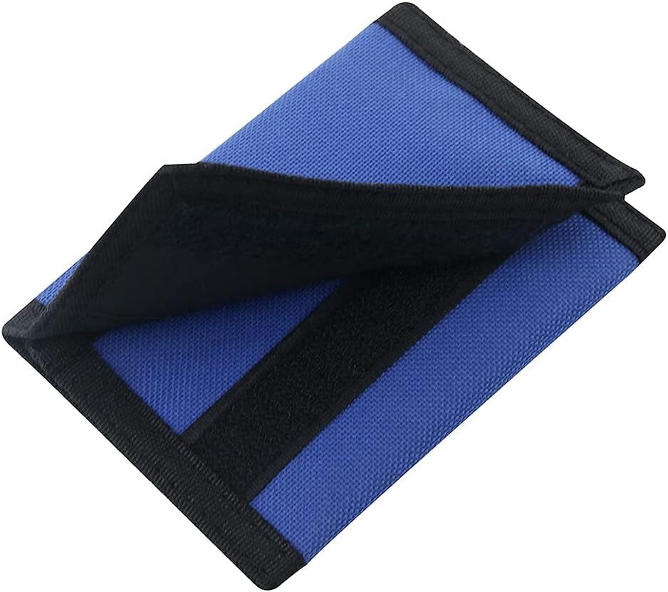 RFID Blocking Canvas Wallet for Men and Women – Trifold Nylon Wallet with Magic