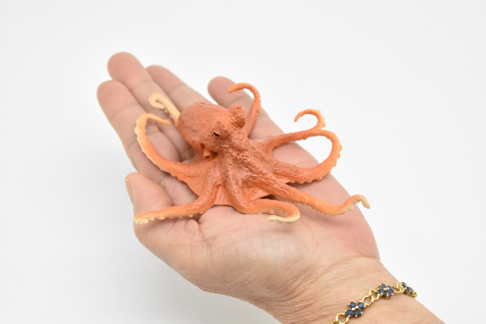 Octopus, Museum Quality Rubber Reproduction Hand Painted 5″ F449 B6