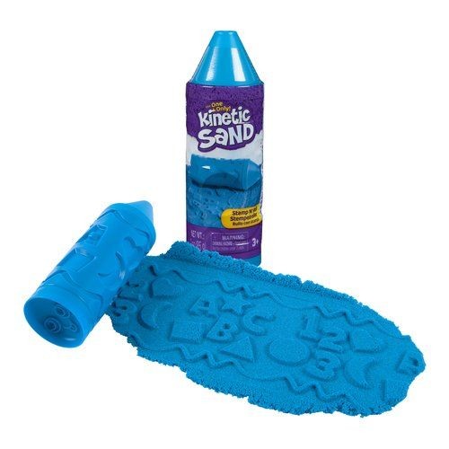 New Sabbia creativa Spin Master 6075573 KINETIC SAND Stamp N’ Roll Assort