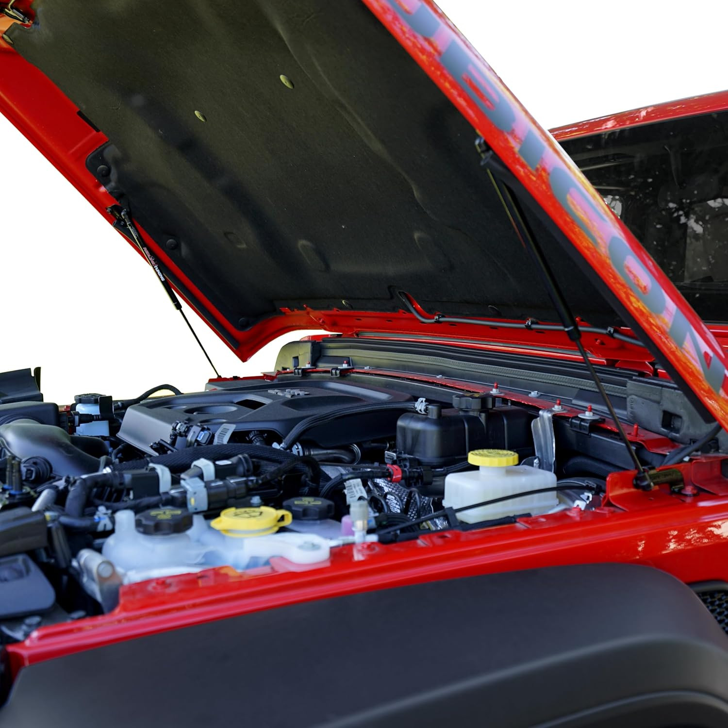 Hood Quicklift Plus for Jeep Wrangler JL & Gladiator JT – All Black Components