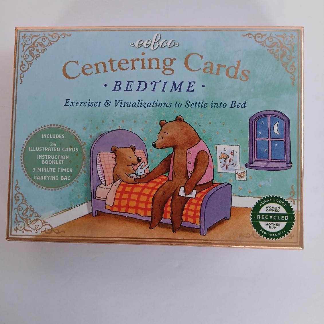 Eeboo Centering Cards Bedtime Exercises & Relaxations To Settle Into Bed