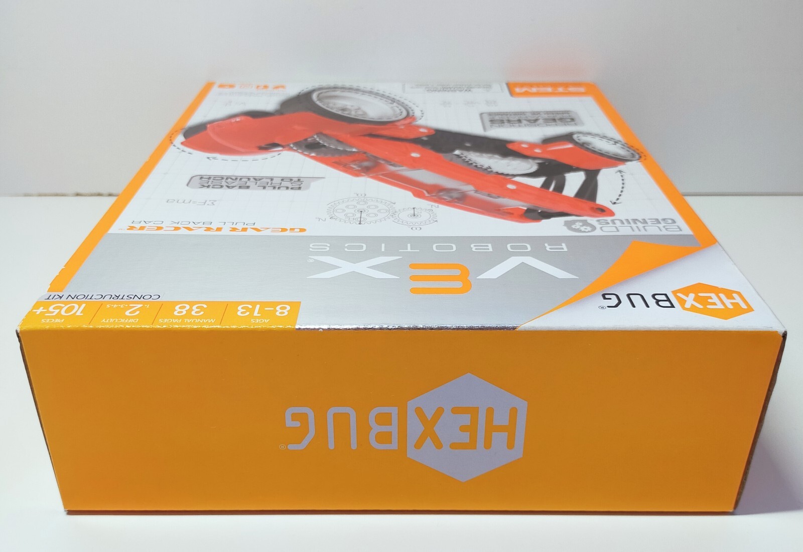 Hexbug Vex Robotics Gear Racers Pull Back Car Construction Set Ages 8+ STEM