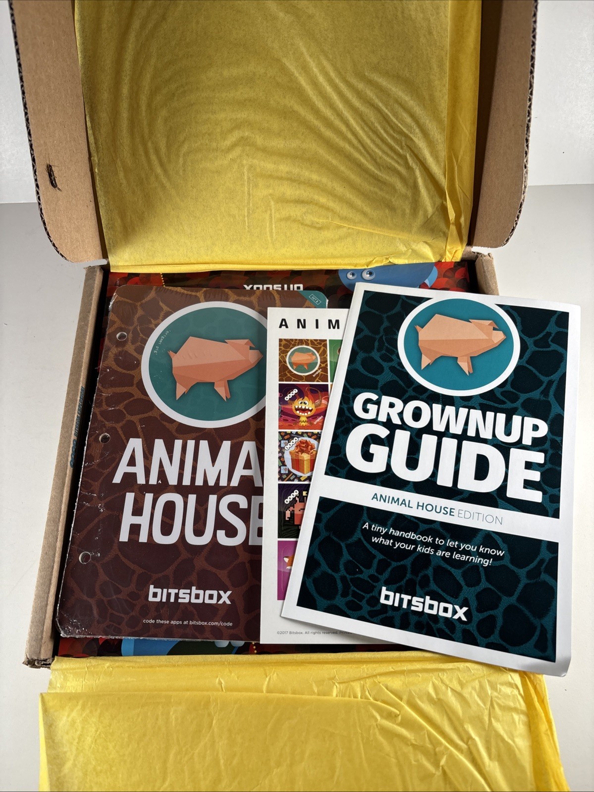 Bitsbox Kids Learn To Code Subscription Box NEW Animal House Edition Volume 1