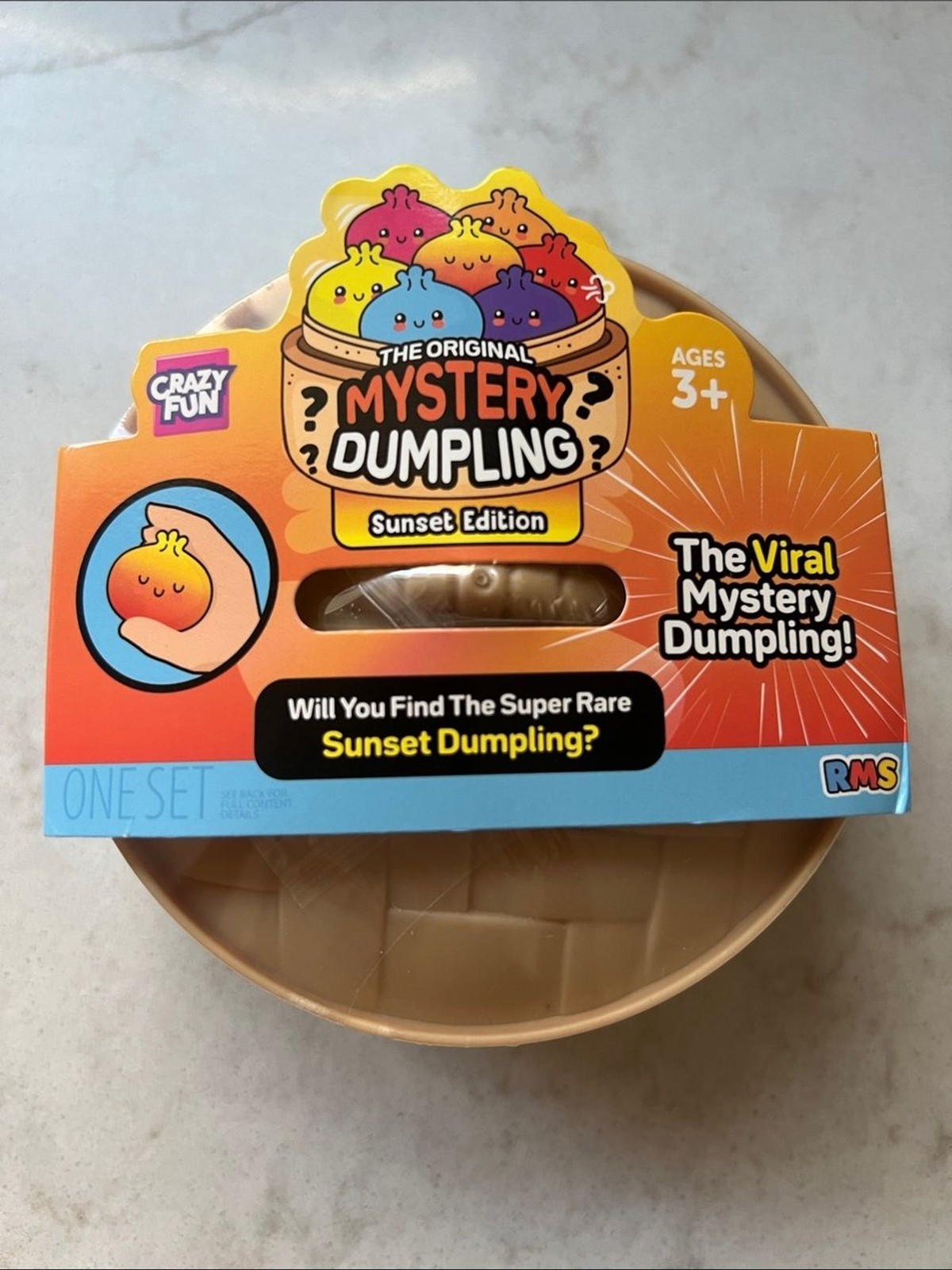 The Original Mystery Dumpling – Sunset Edition (Orange/Purple/Yellow)