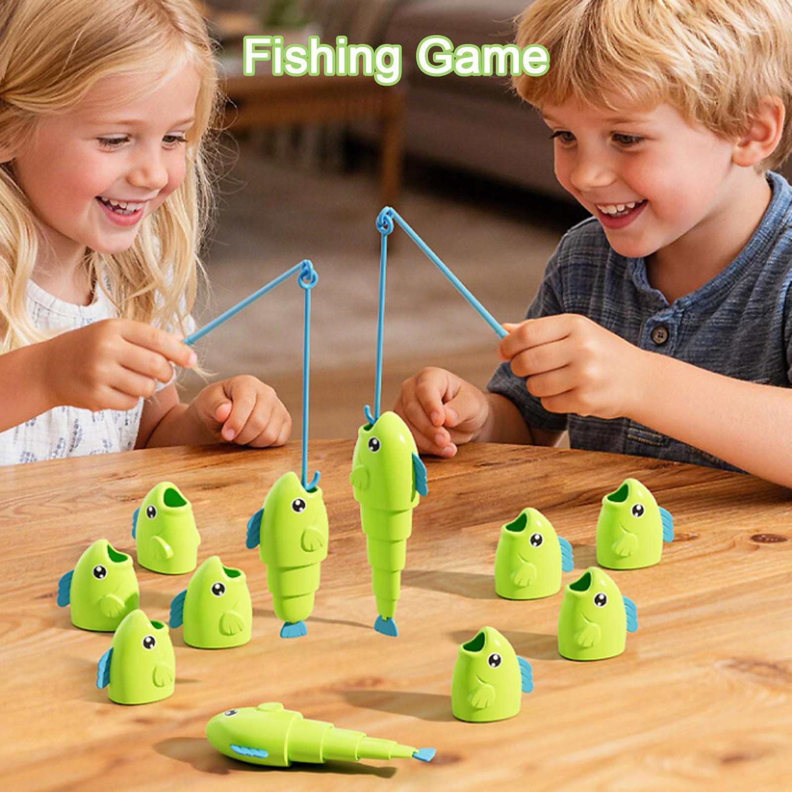 Telescopic Fishing Game For Kids Who Can Catch Longest Fish Game