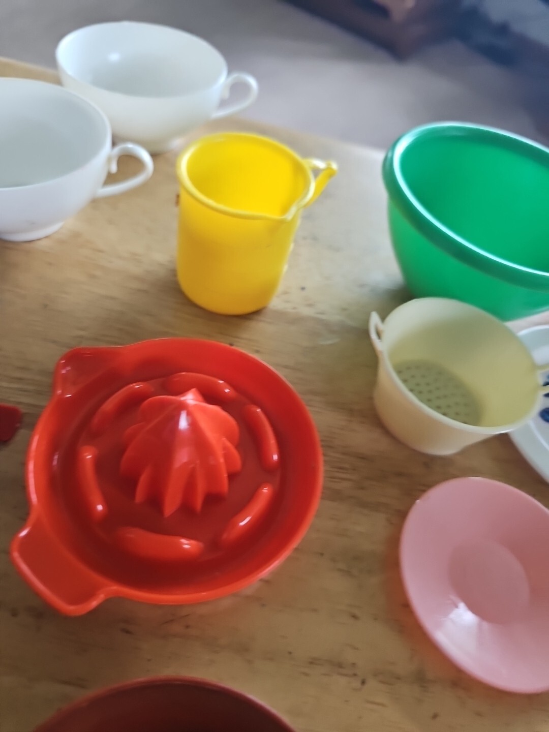Children’s Kids Play Kitchen Lot 20pc Set, Cups, Utensils, Pans & More. Plastic