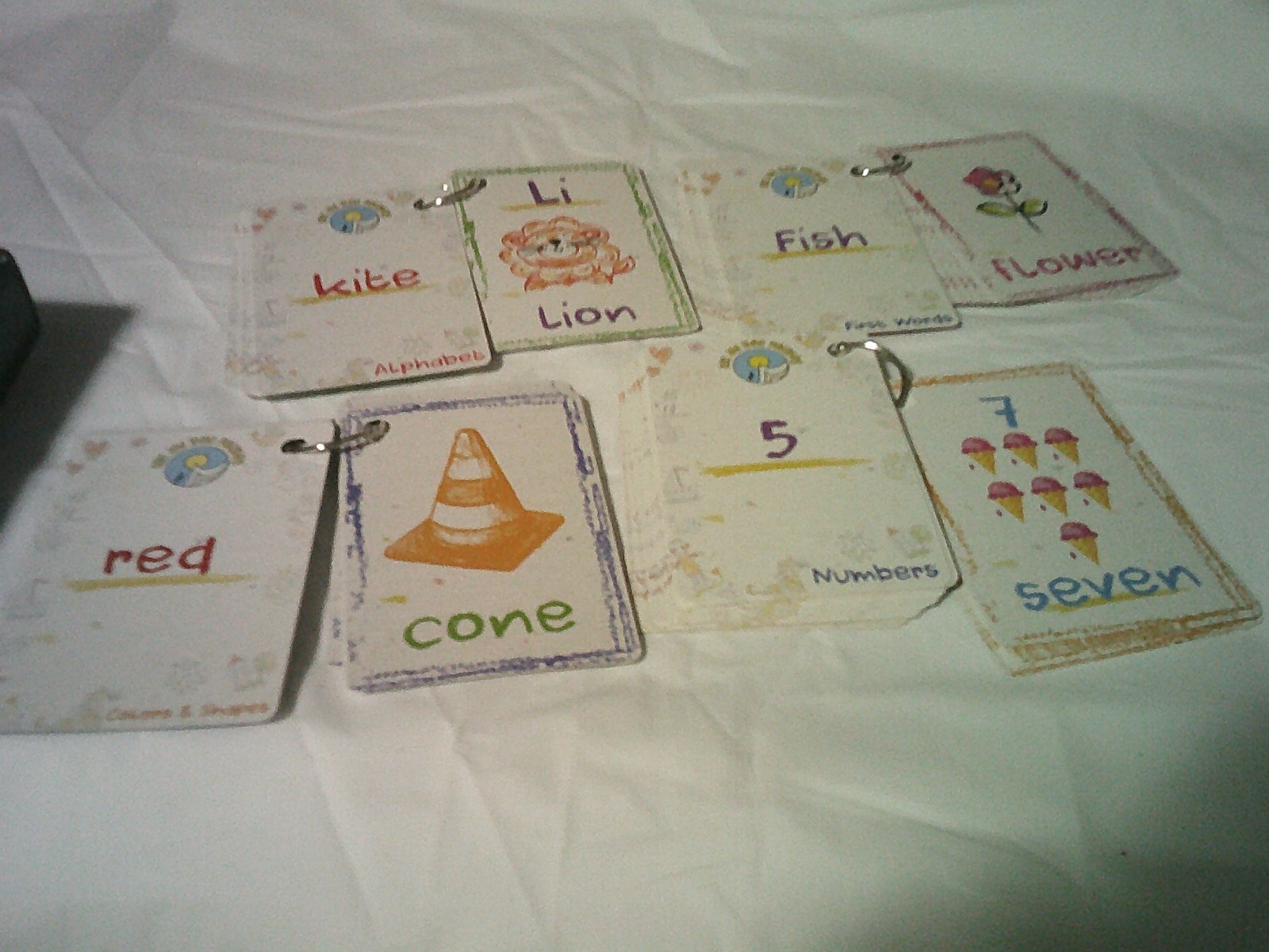 Multi-Skill Flash Cards 4 Pack First Words, Alphabet, Numbers and Colors & Shape