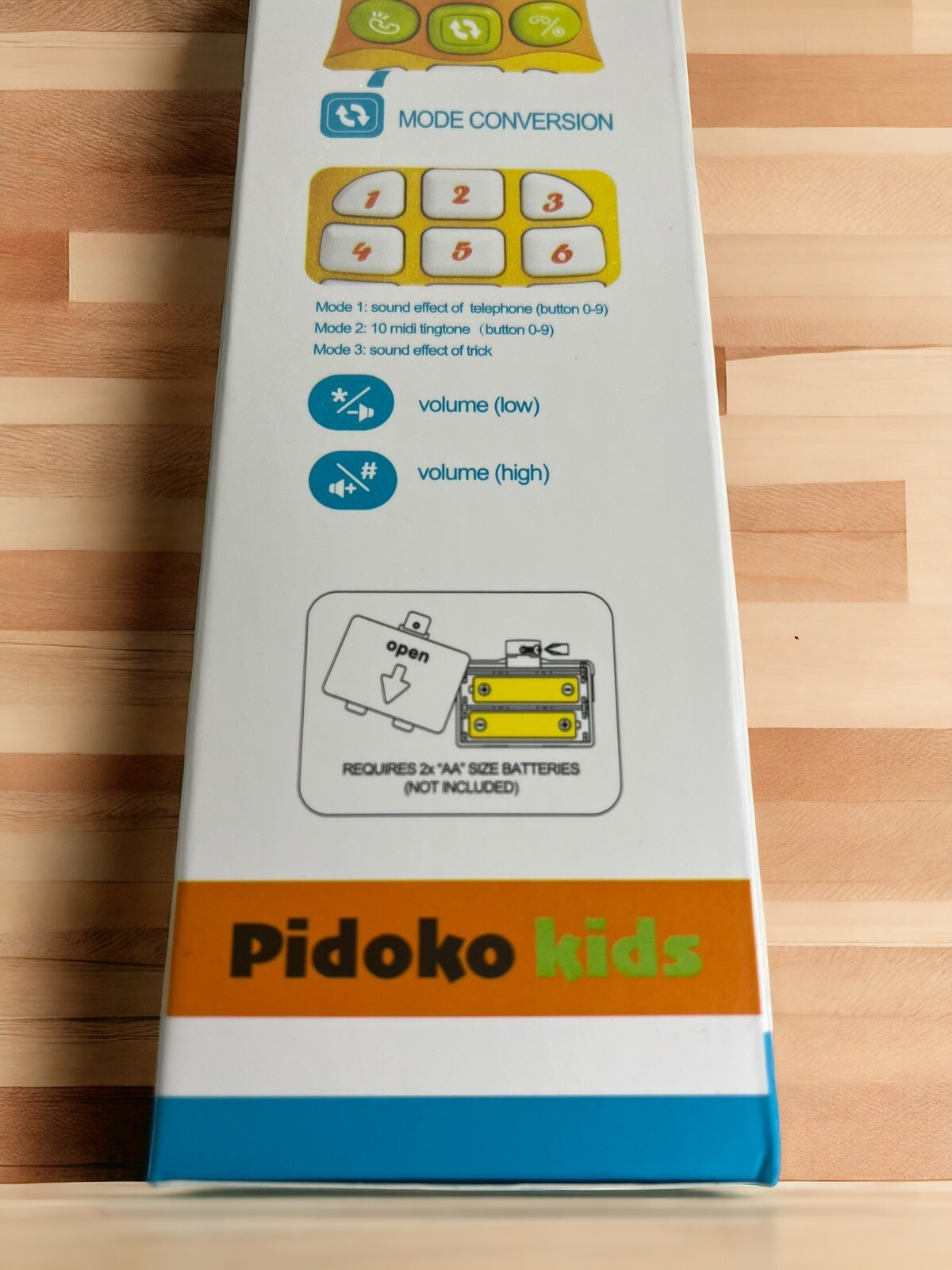KEINXS Pidoko Kids toy Mobile Phone Face Changeable Phone Expression New
