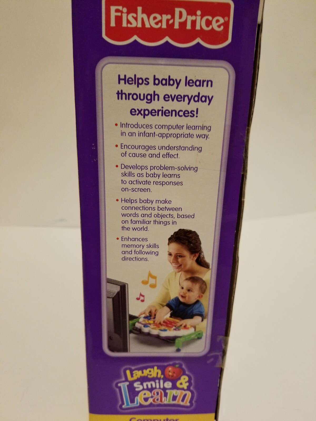 Fisher Price Computer Learning System 9- 36 Months New ABC Laugh Smile Learn