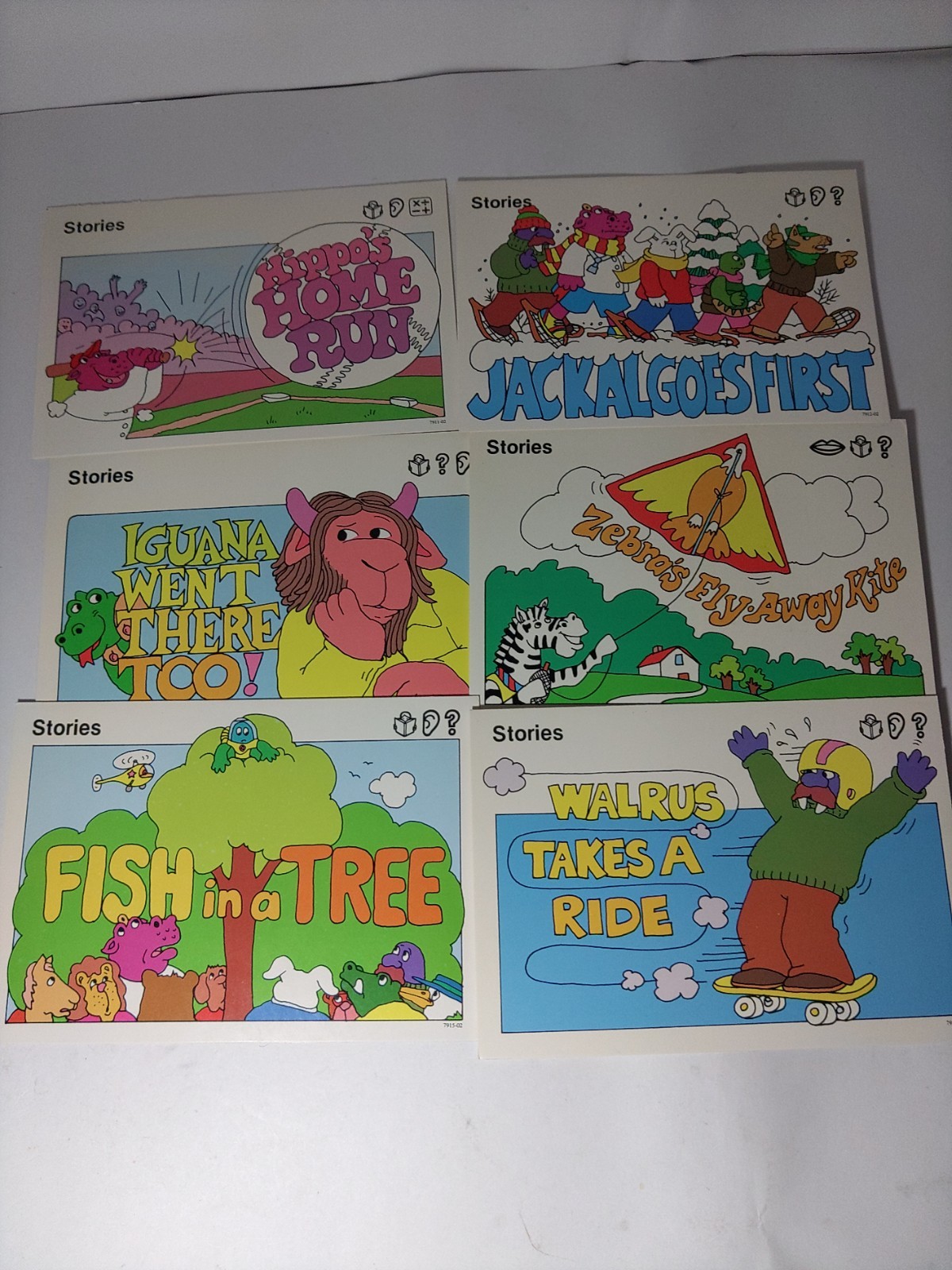 Vintage Sweet Pickles Preschool Program Learning Case Activity Bus With Cards