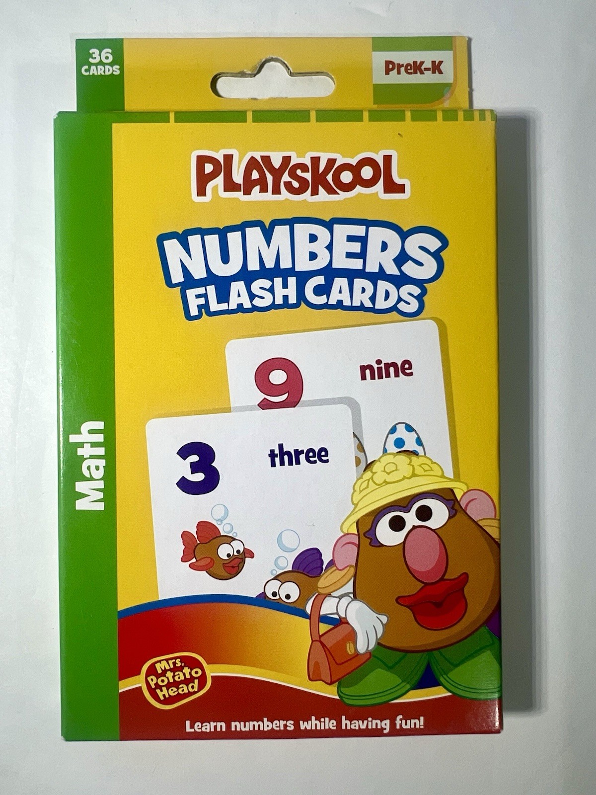 Colors and Shapes and Numbers Learning Flash Cards Learning Cards Lot of 5