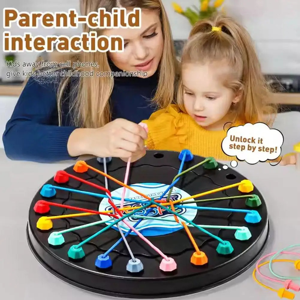 Rope Untying Puzzle Game Kids Educational Logic Thinking Training Toy
