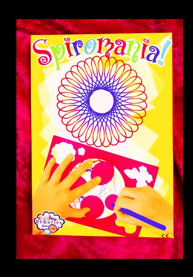 Spirograph/Spiromania The Game,Childhood Memories,spiral Patterns With Ease,gift