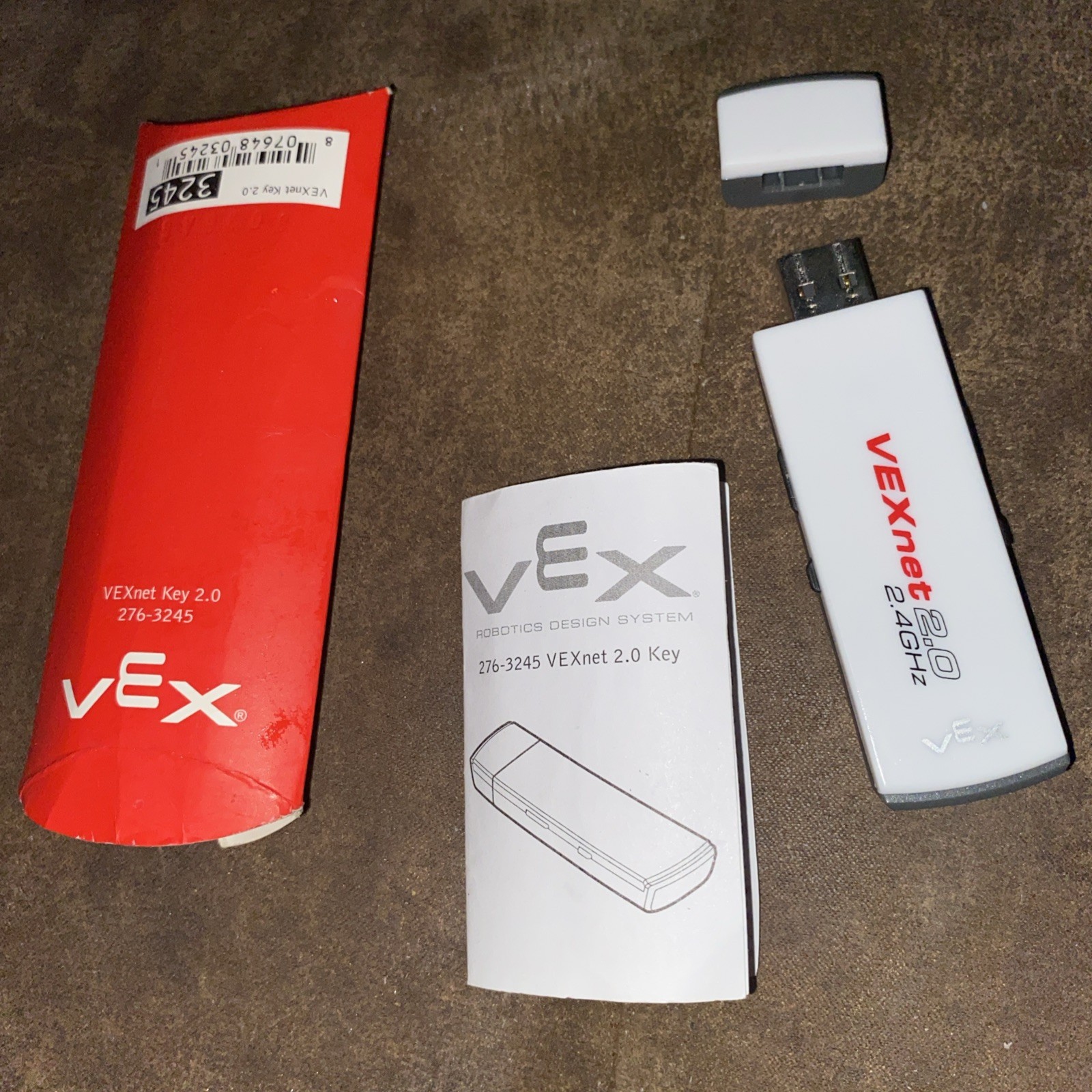 NEW VEX Robotics VEXnet Key 2.0 2.4GHz USB Dongle for Robot Building 276-3245
