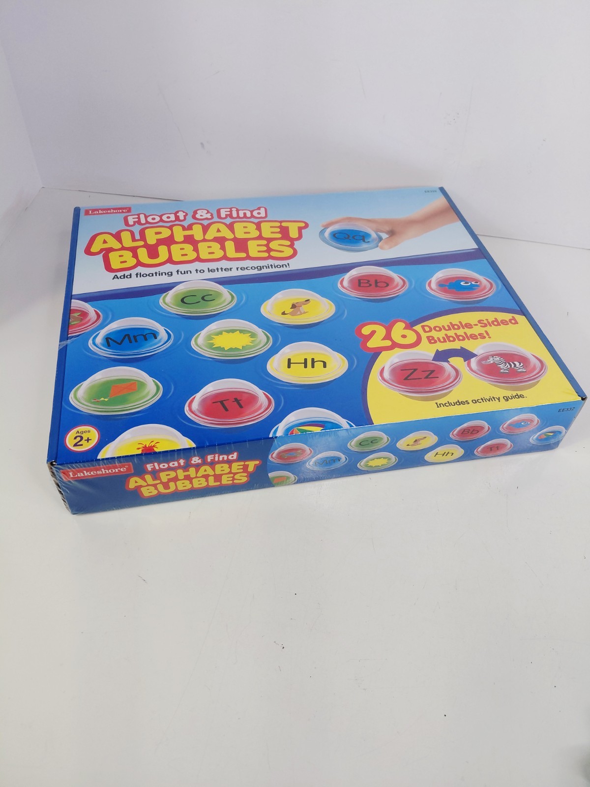 New Sealed Float & Find Alphabet Bubbles Lakeshore Educational
