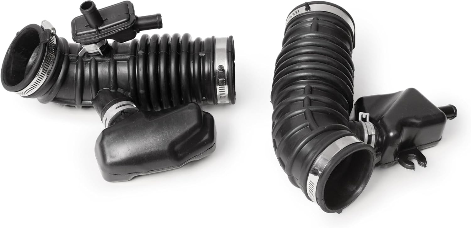 Air Intake Hose 2PCS Left & Right Side Air Cleaner Intake Hose Compatible wit…