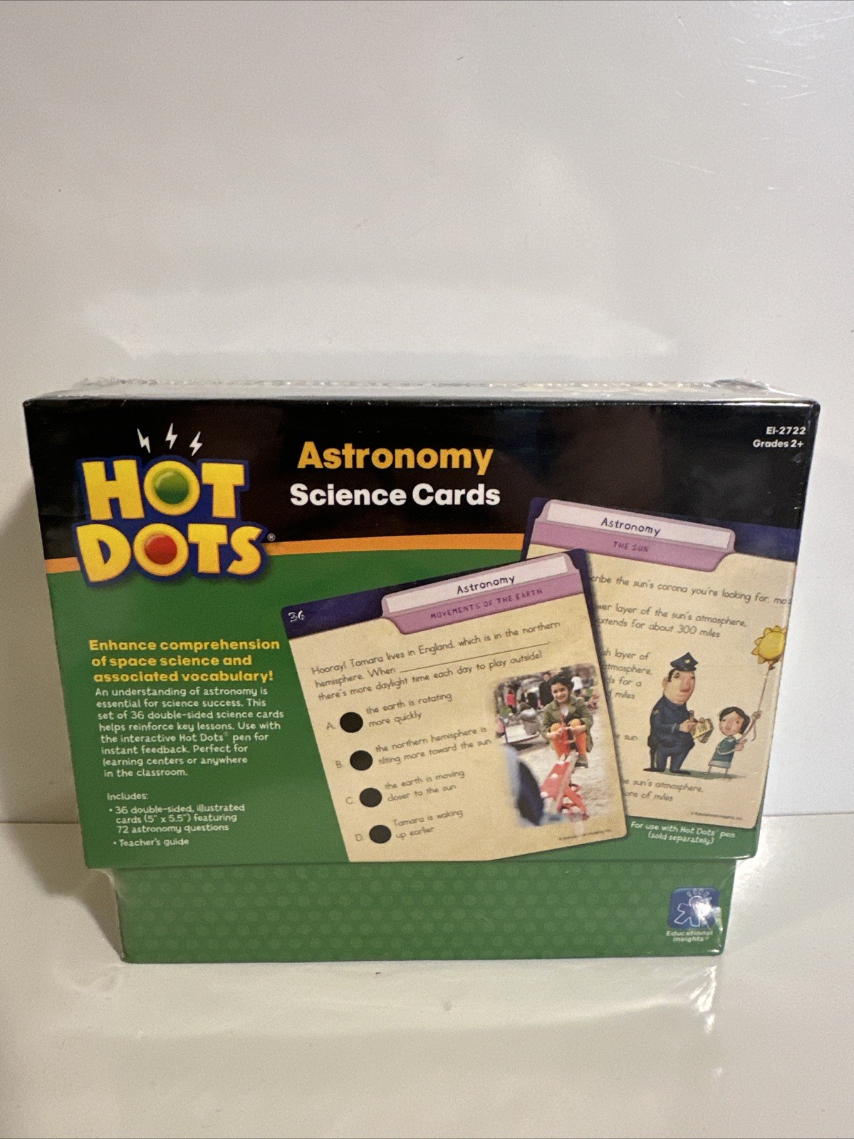 Hot Dots Astronomy Science Cards – Educational Insight Homeschool SEALED