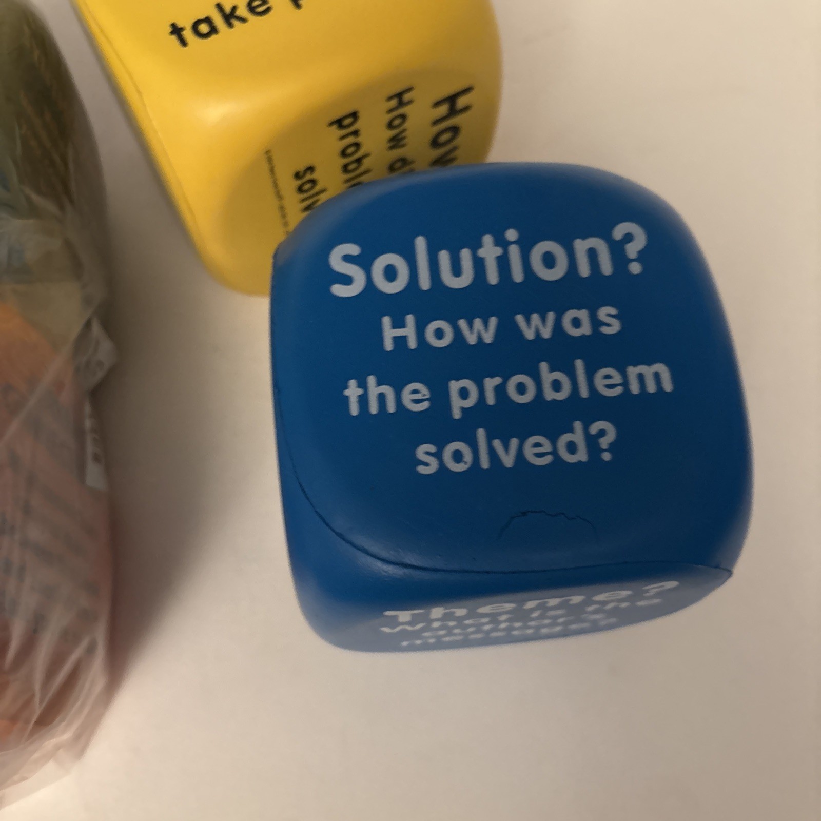 2006 Really Good Stuff Comprehension Strategies Dice Set Of 4 PREOWNED