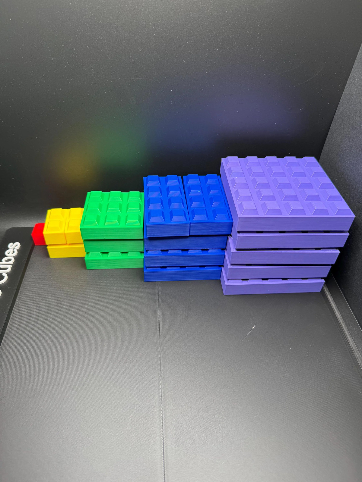 Sum of Consecutive Cubes Puzzle | 3D Printed Math Visual Proof | Large Framed