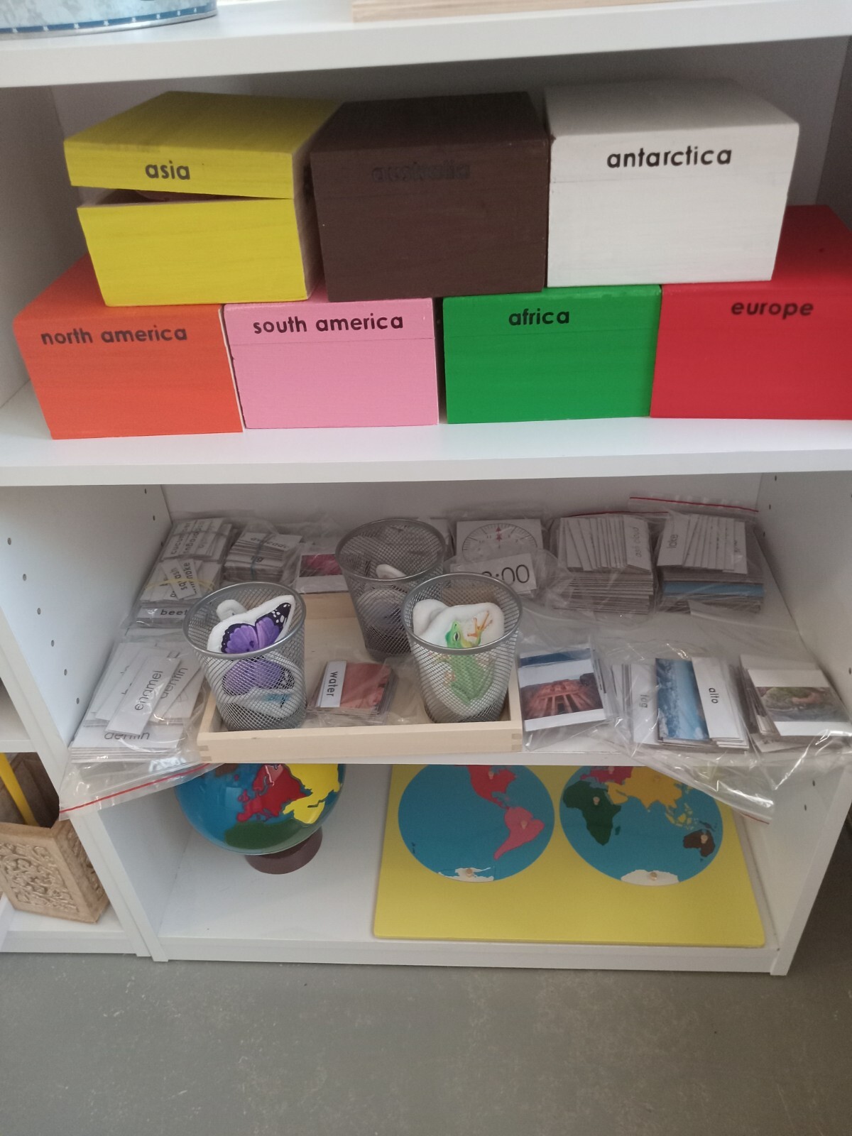 Montessori preschool educational material package