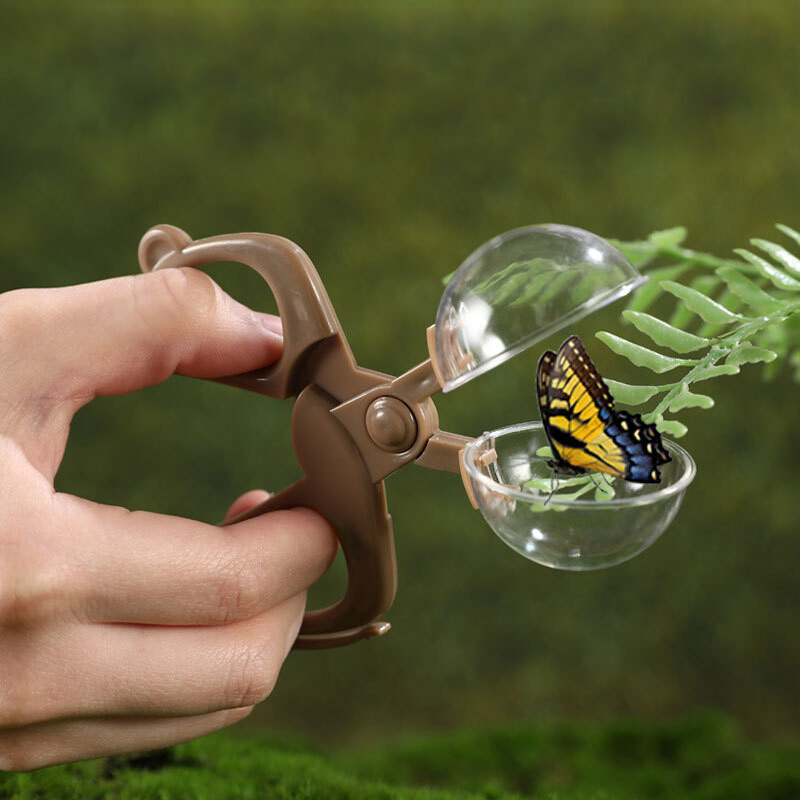 Bug Viewer Insect Box Double Magnifier Observer Kit Insect Catcher Cage Nature.