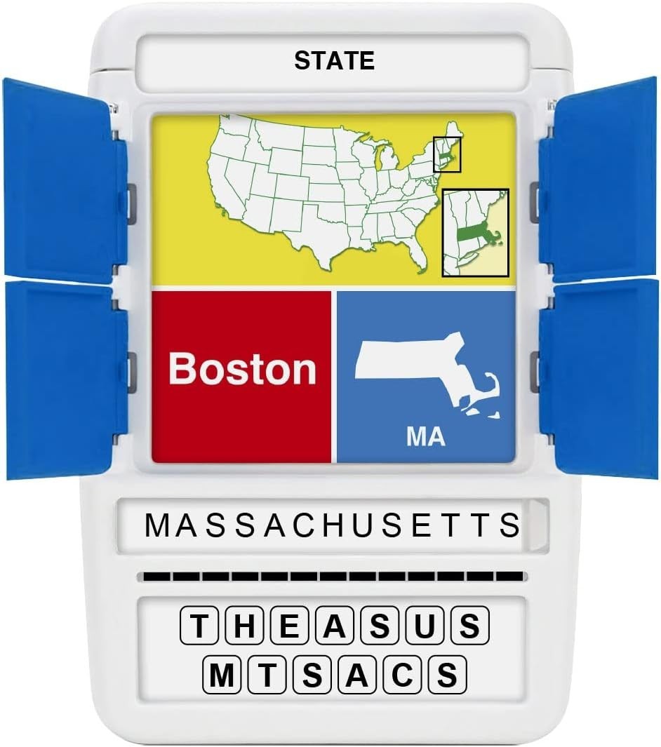 Pocket-Sized US States & Capitals Flash Cards – Travel-Friendly Learning