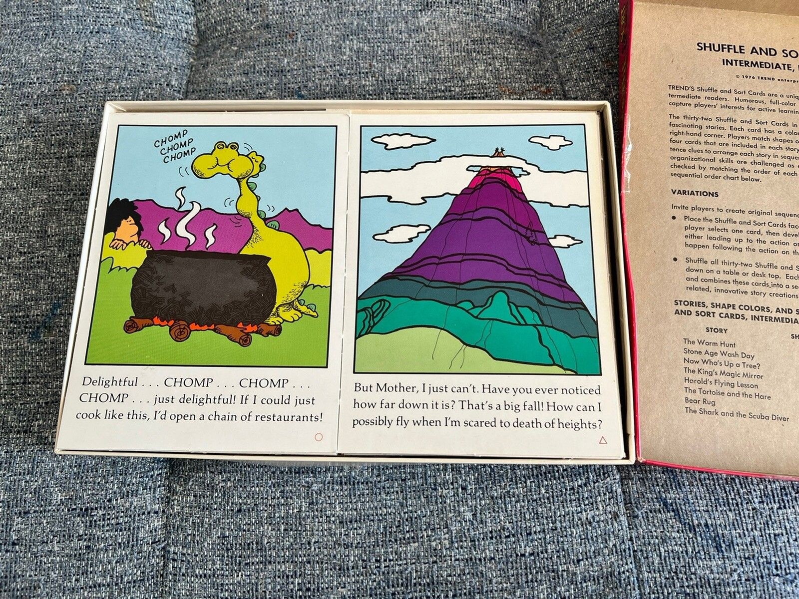 Vintage 1970s 1980s Children’s Learning Educational Word/Reading Games Lot