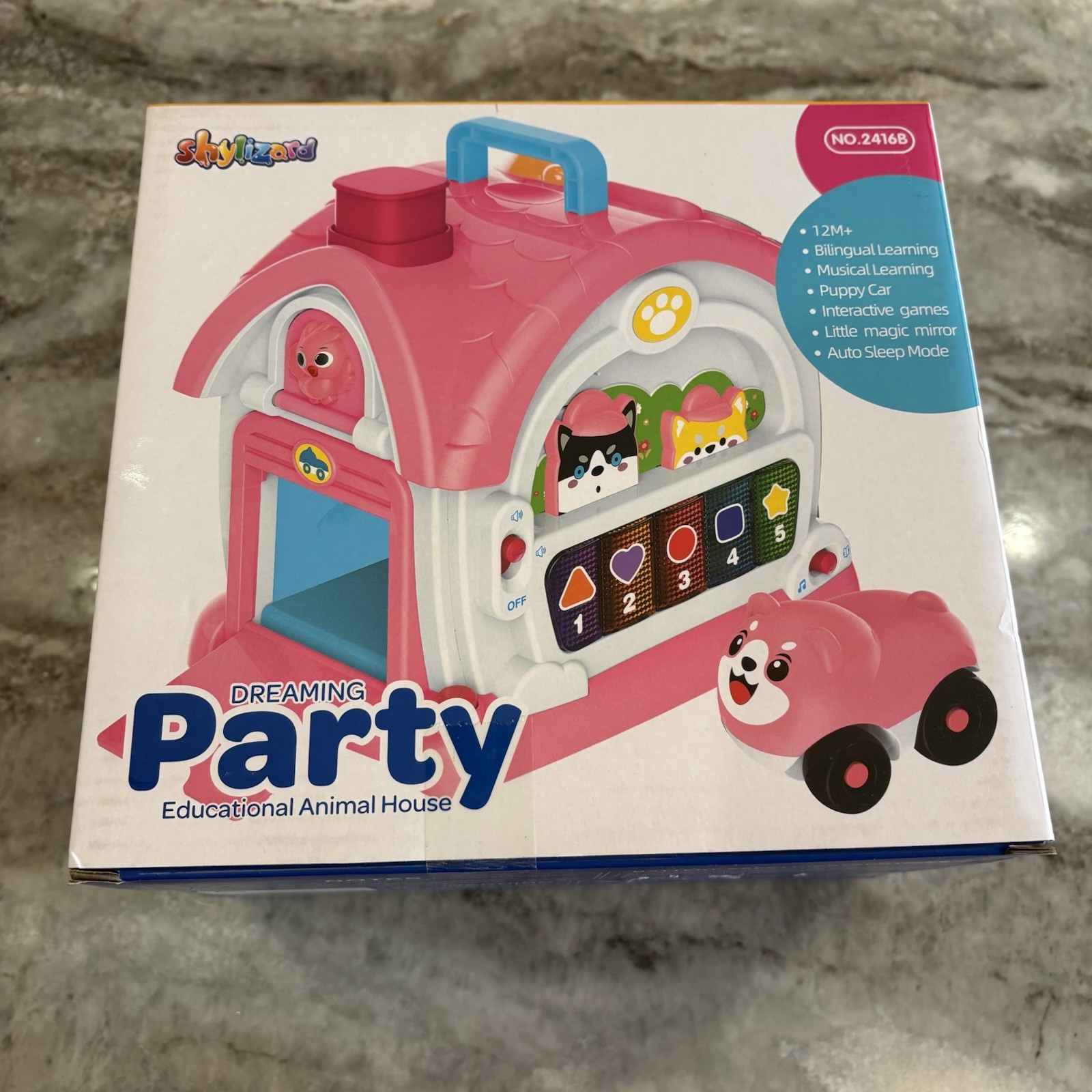 Montessori Educational Animal House Toy Dreaming Party Shylizard No.2416B
