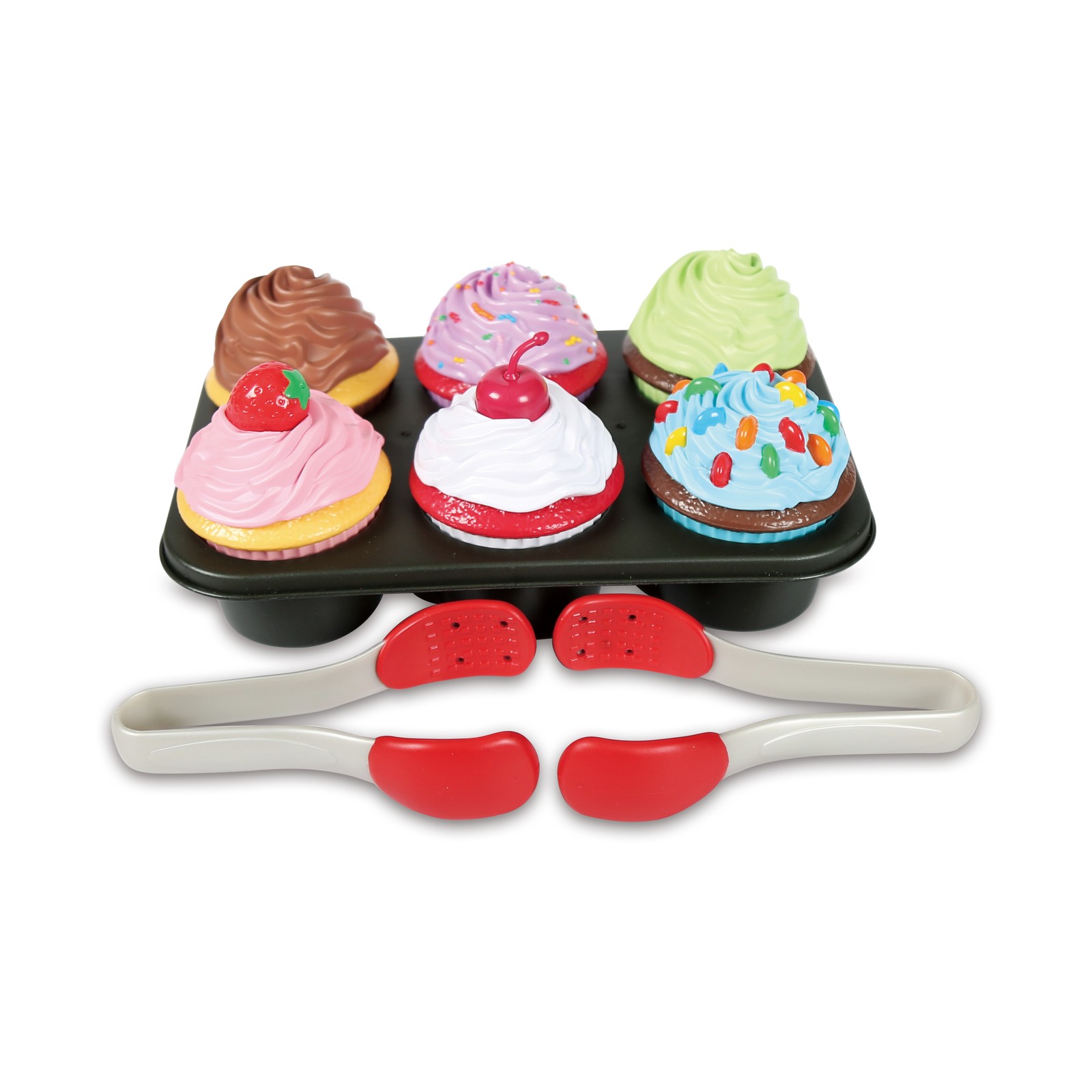 New – Popular Playthings Magnetic Bake & Play Cupcake Set – Ages 3+