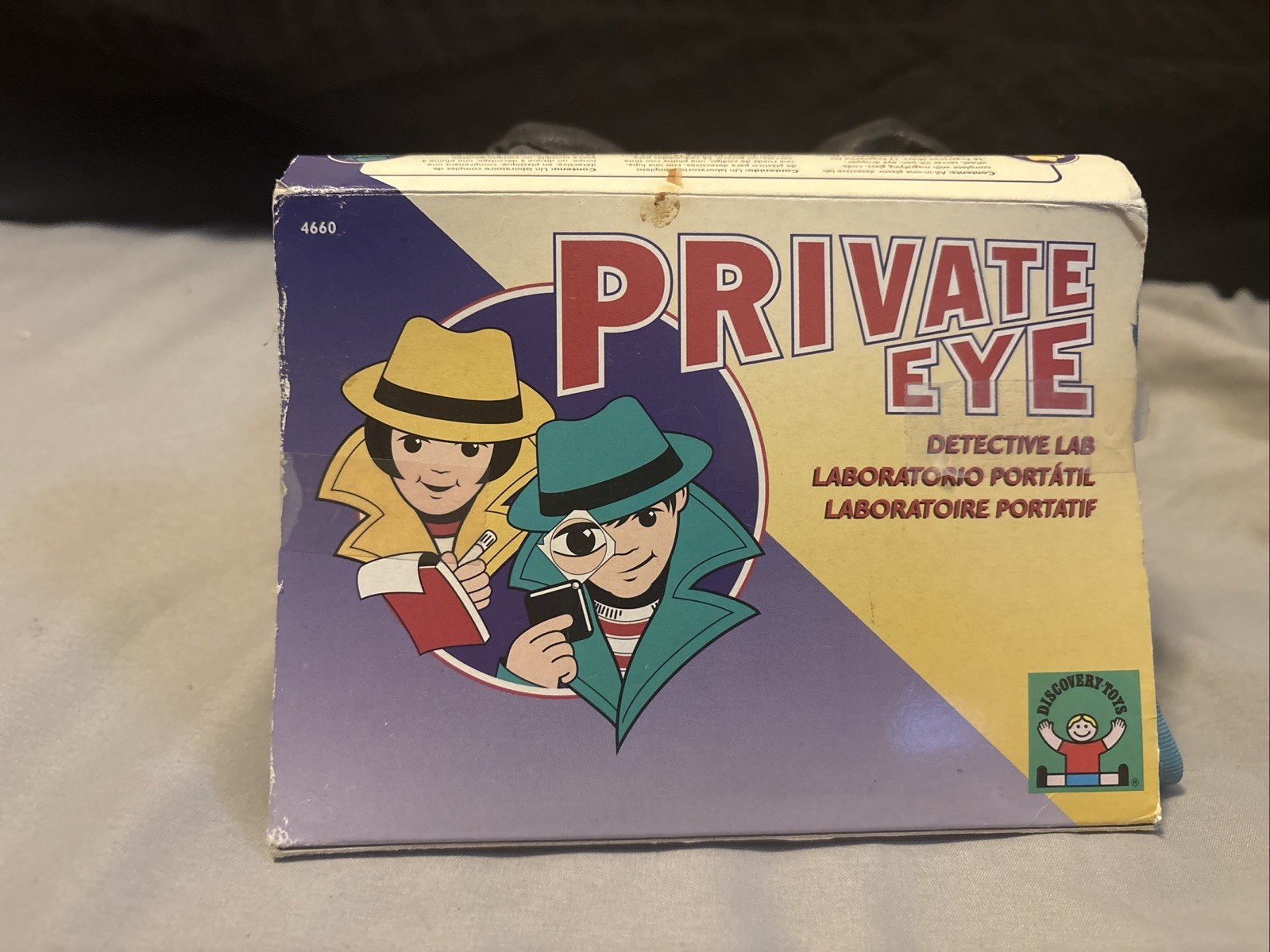 Discovery Toys Private Eye Detective Lab Kit Vintage 1993 STEM Toy