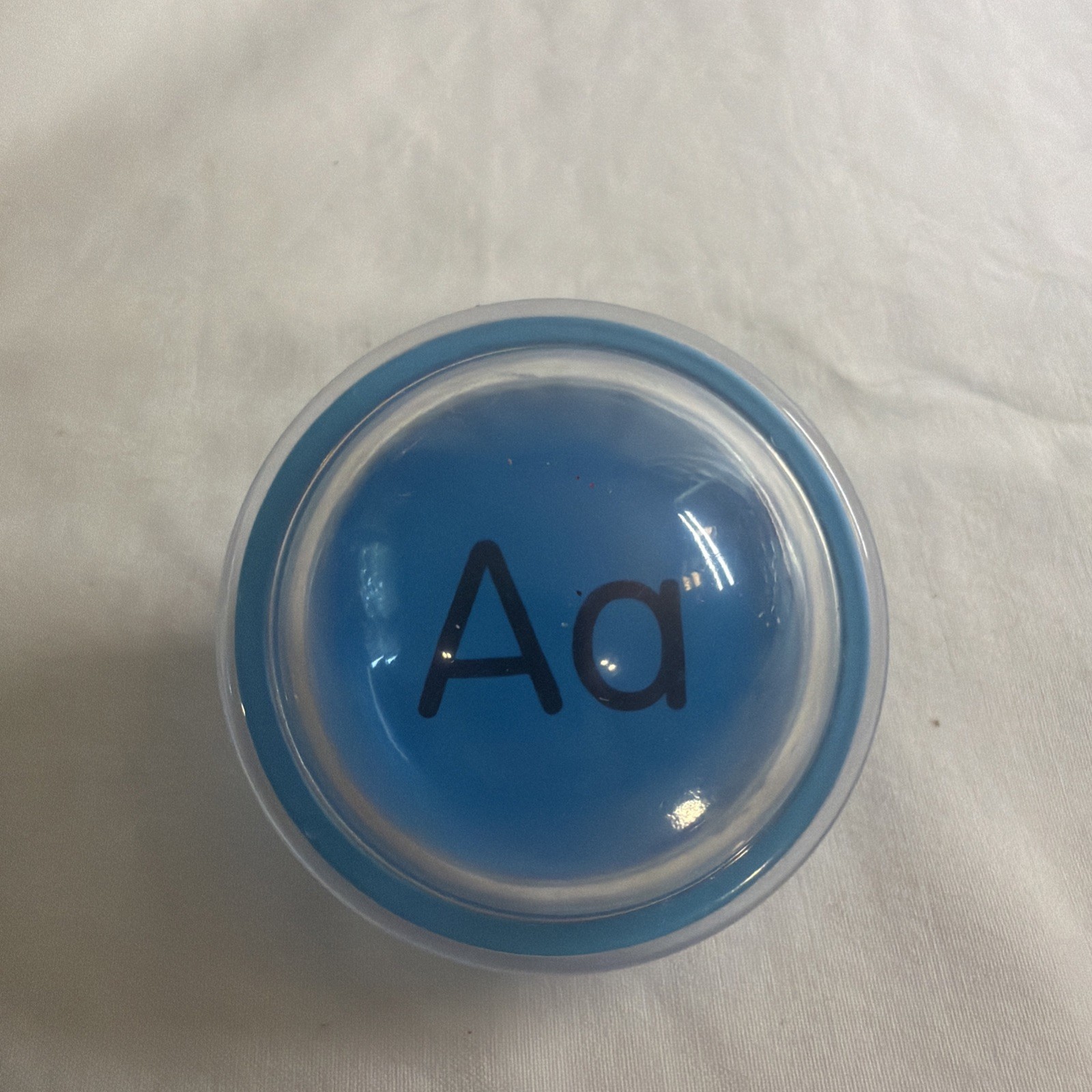 Lakeshore Float & Find Alphabet Bubbles Replacement Letter Aa APPLE