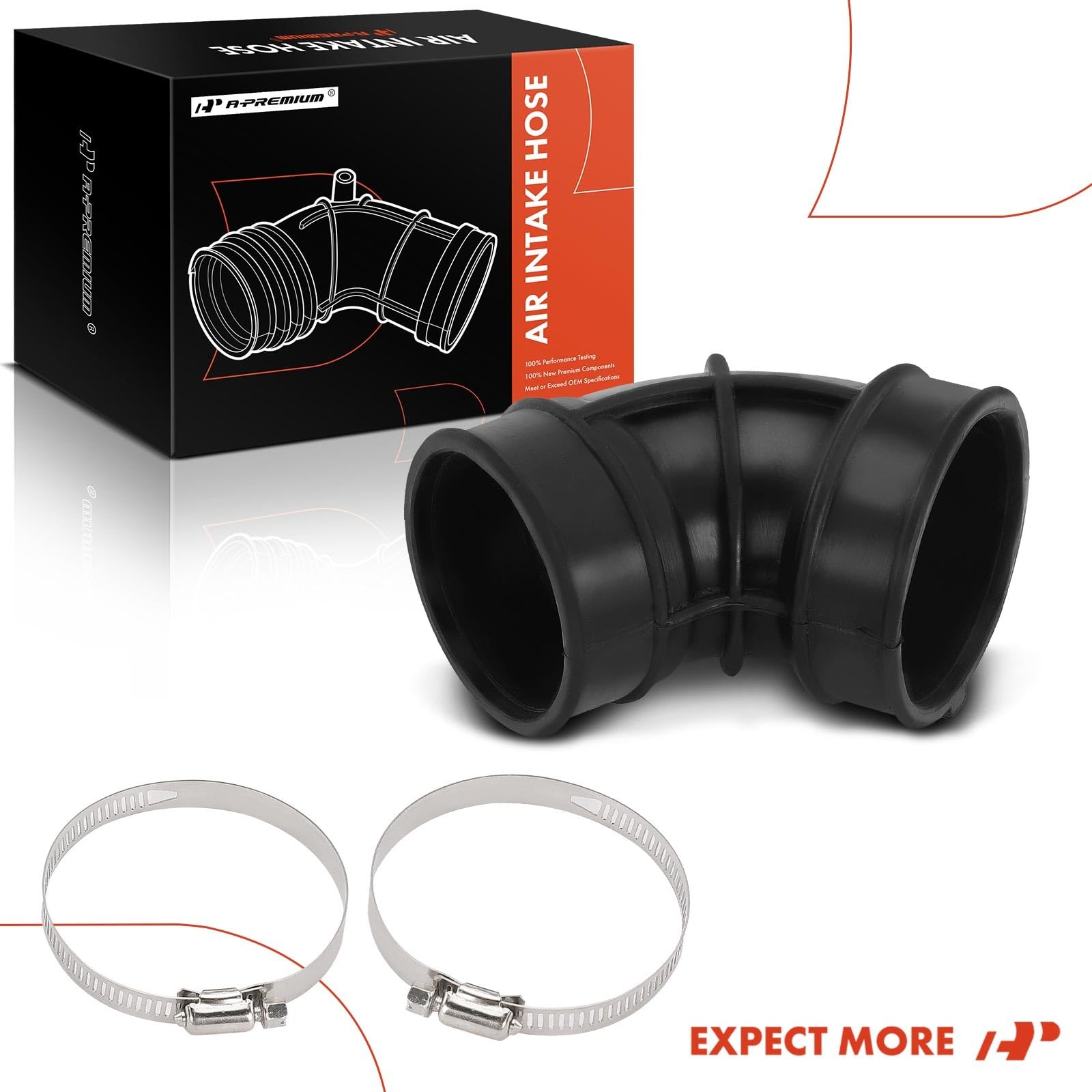 A-Premium Engine Air Intake Hose Tube [fits SOHC, 6Cyl 3.3L] Compatible with…