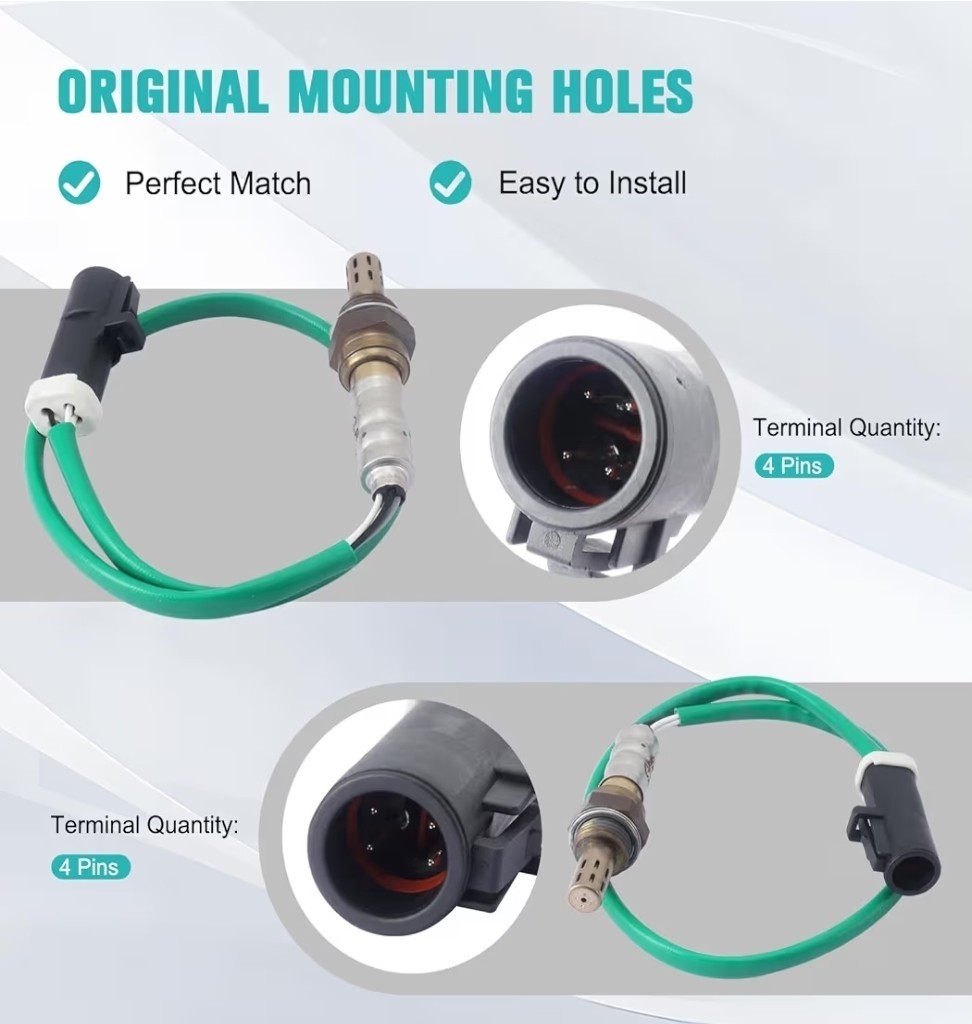 AULINK 15716 15717 15718 15719 Oxygen Sensor 4 PCS for Ford F150 F250 F350