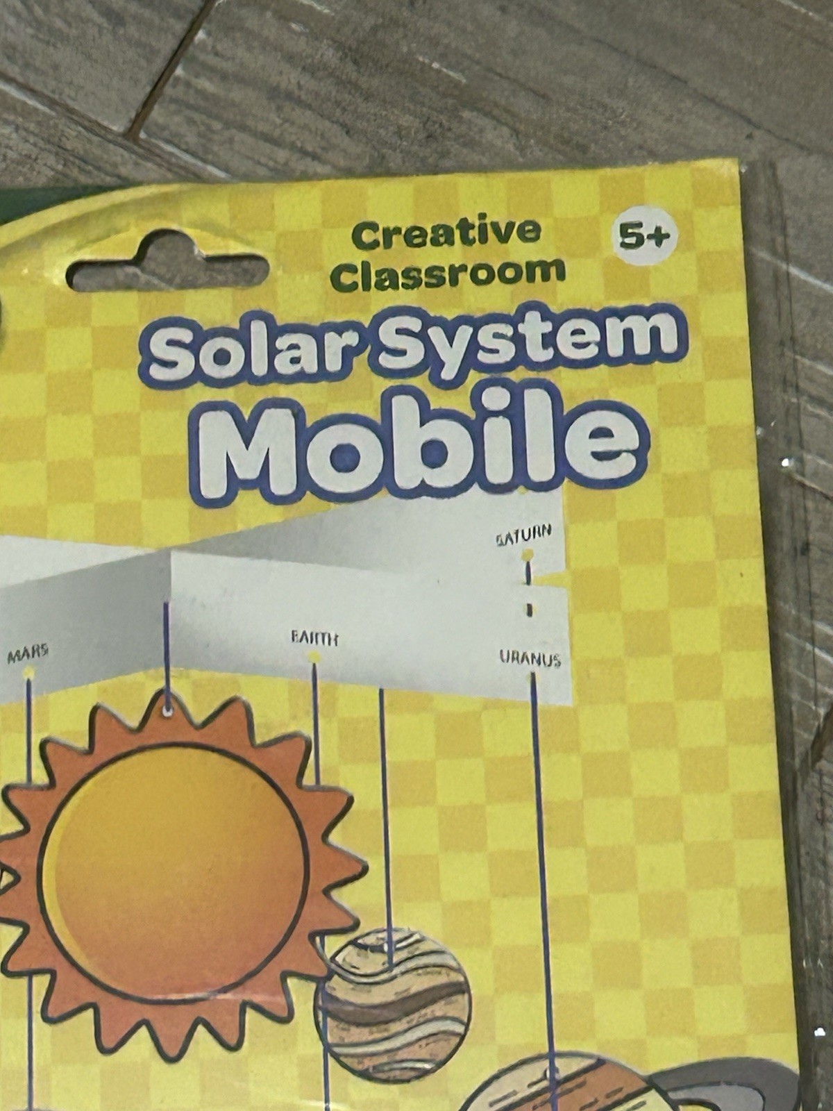 Crayola Solar System Mobile Kit Creative Classroom Teaching Tree Planets DIY