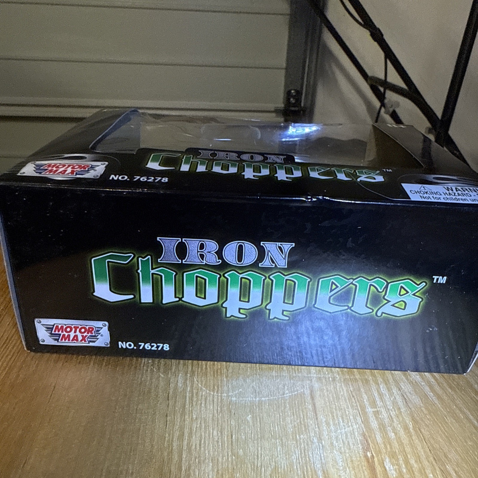 Motor Max Iron Choppers Diecast Metal And Plastic Motorcycle Model VINTAGE