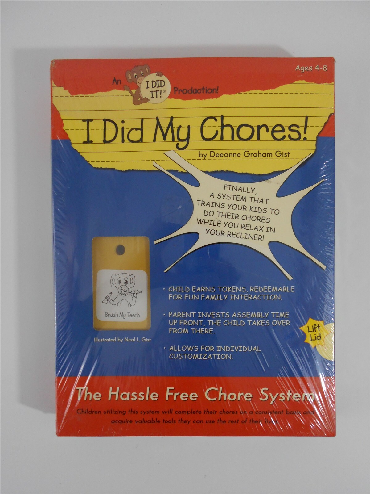 I Did My Chores Hassle Free System Age 4+ Educational FACTORY SEALED