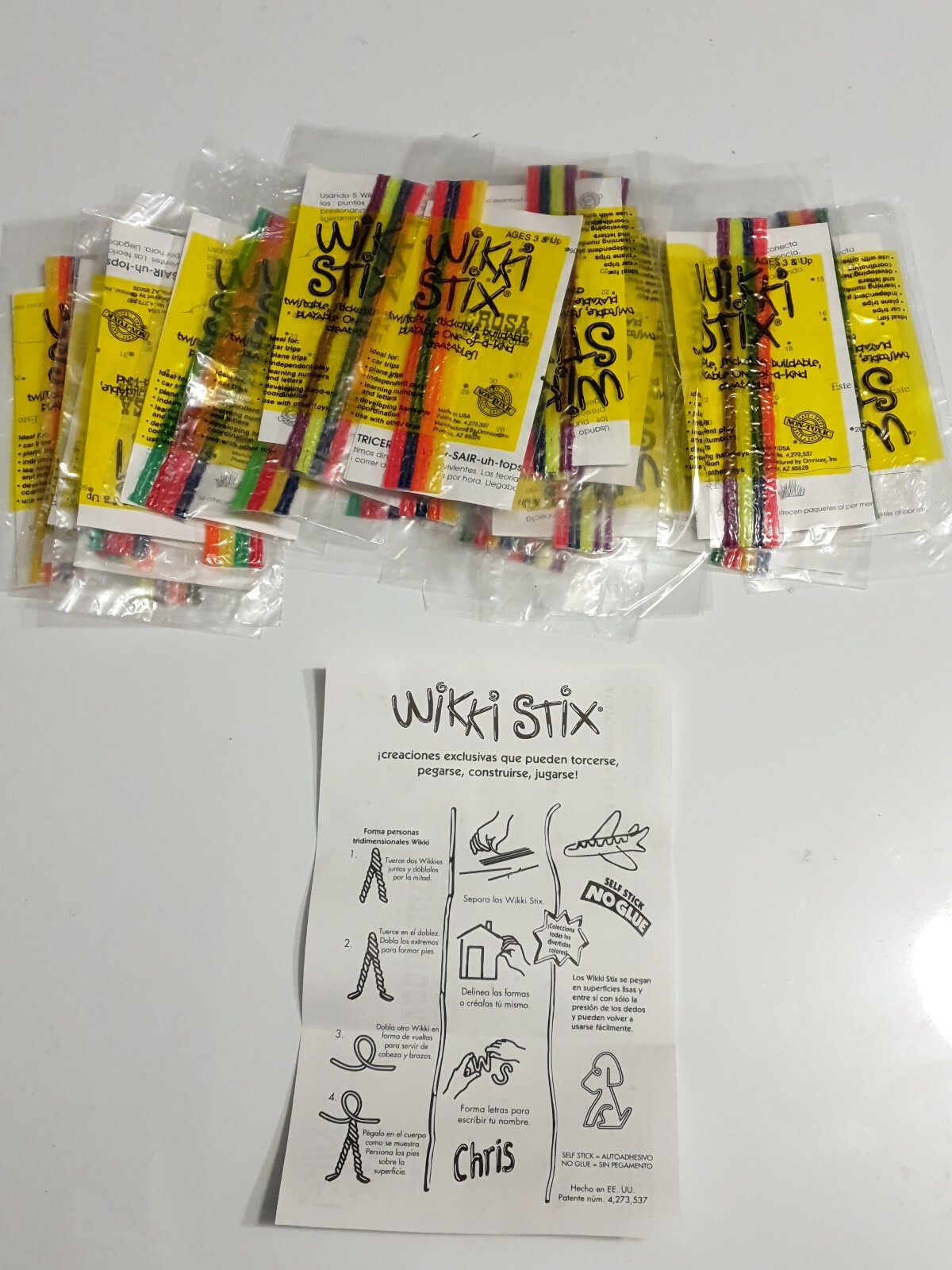160pc Wikki Stix Party Pak Neon Assorted colors