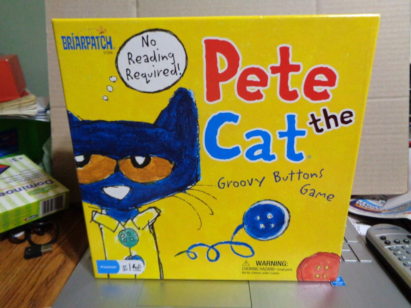 Pete the Cat The Groovy Buttons Game Board Game Briarpatch COMPLETE