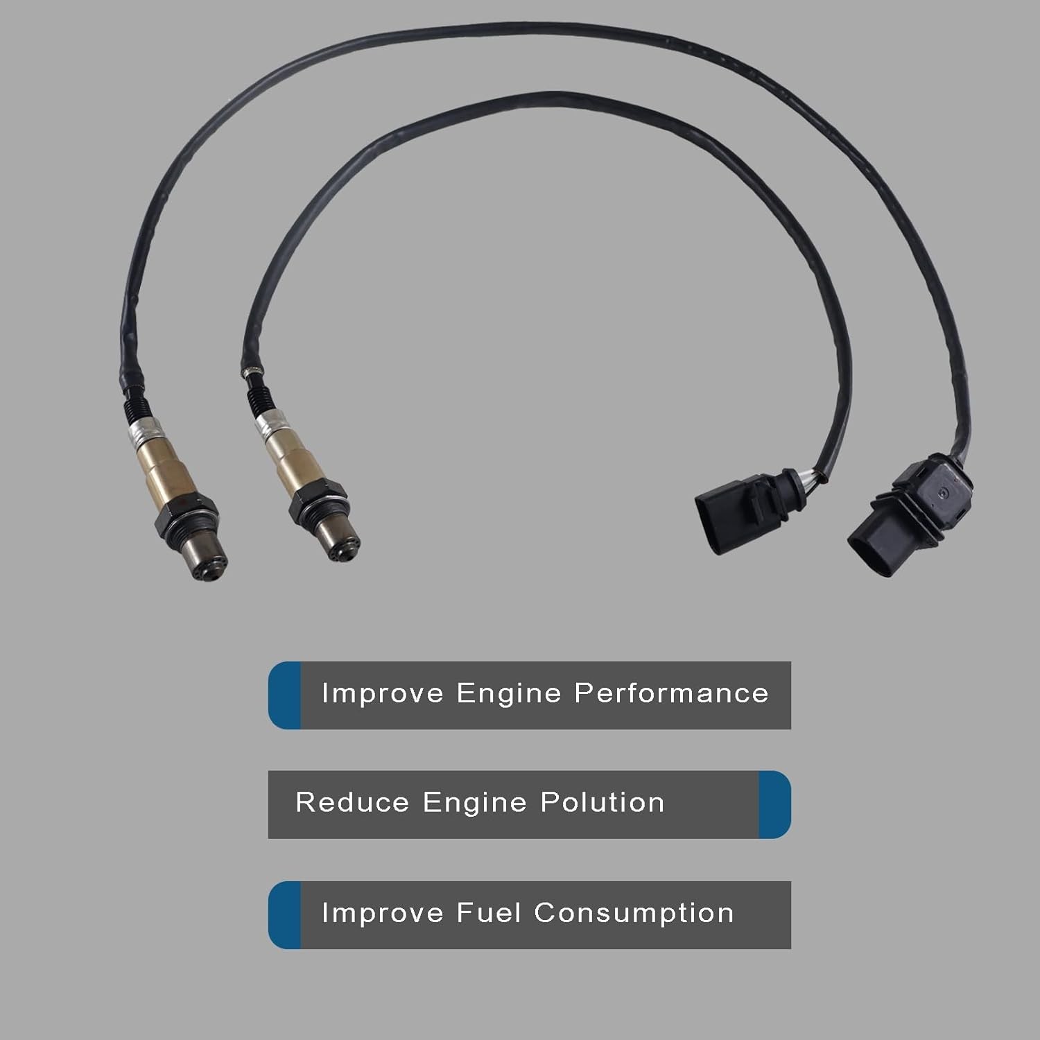 2.5L Oxygen O2 Sensor Upstream & Downstream, Compatible with VW Beetle Passat